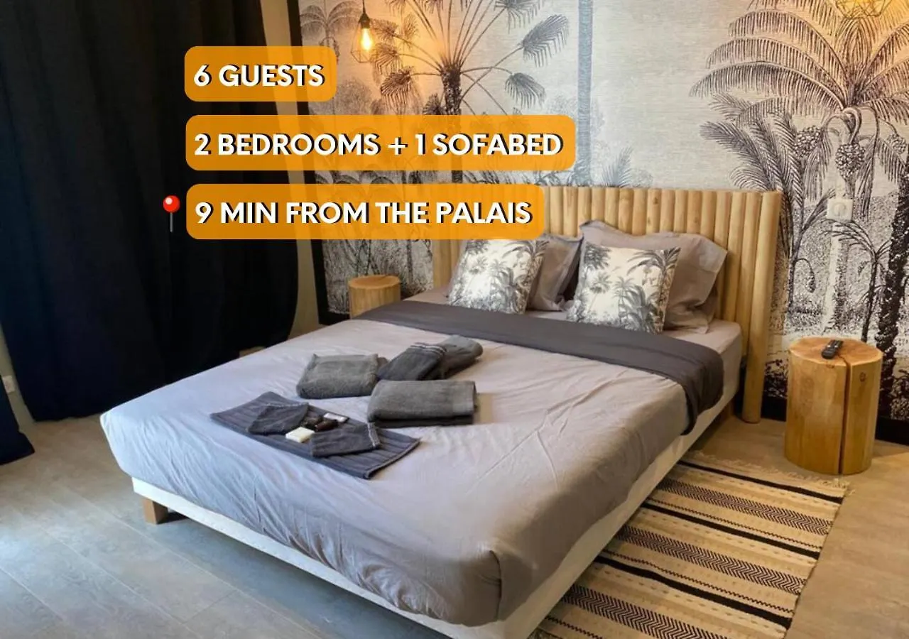 Charming 2 Bedrooms & 1 Sofa Bed Renovated 3P3 Cannes